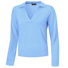 Leichter Pullover mit Polokragen