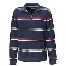 Gestreifter Herren Troyer mit Reissverschluss