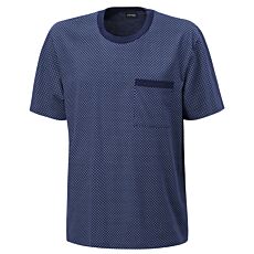 T-shirt pour homme avec impression all-over marine