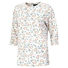 Damen Pyjama Shirt mit 3/4 Ärmeln