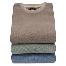 Pull jacquard à motif chevrons