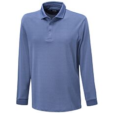 Langarm Poloshirt mit Knopfleiste