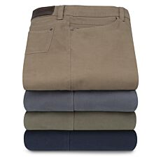 5-Pocket Hose in Form Malte mit Struktur