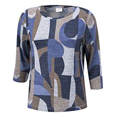 Damen Shirt mit Allover-Print
