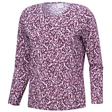 Langarmshirt mit Animal-print