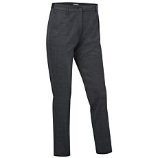 Bedruckt Hose, Schmal – anthrazit