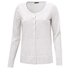 Cardigan en maille fine en laine mérinos