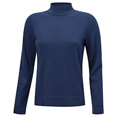 Feinstrick Pullover mit Stehkragen