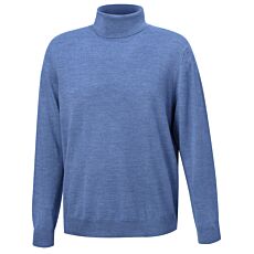 Rollkragenpullover mit Merinowolle