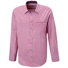Chemise traditionnelle à carreaux Vichy – rouge