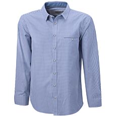 Chemise traditionnelle à carreaux Vichy – bleu