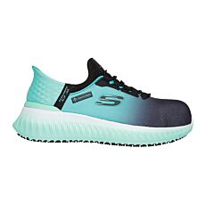 Skechers Damen Sicherheitsschuh Slip Ins Hand Free türkis