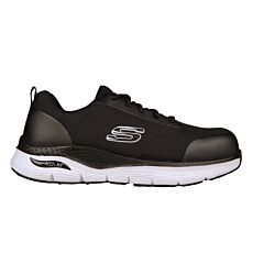 SKECHERS WORK Herren Sicherheitsschuh Arch Fit Ringstap schwarz