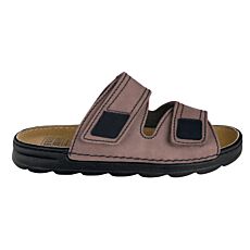 Fretz Men Pantolette aus Leder braun