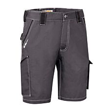 Short de travail Orix® à piqûres contrastées anthracite