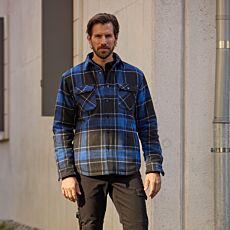 Orix Thermo-Hemd – blau-schwarz
