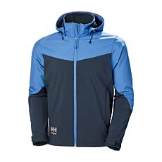 Helly Hansen Oxford Hooded Softshell marine-blau