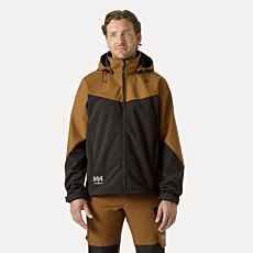 Helly Hansen Oxford Hooded Softshell braun