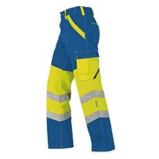 Pantalon de sécurité Wikland jaune-bleu