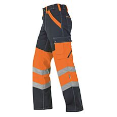 Wikland Sicherheitshose anthrazit-orange
