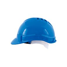 Casque de chantier Hugo bleu