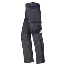 Pantalon de travail Wikland avec taille à élastique sur les côtés anthracite