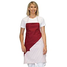 Tablier à bavette avec poche appliquée