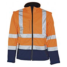 Elka Visible Xtreme Softshelljacke orange