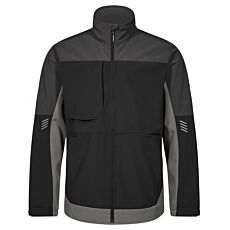 Engel Softshelljacke Entire grau-schwarz