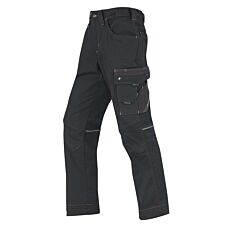 Pantalon de travail Wikland pour dames avec taille flexible noir