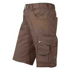 Wikland Damen Shorts mit Jeansknopf braun