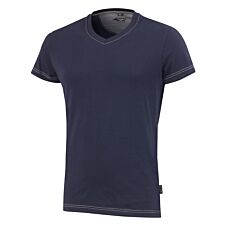 Wikland Damen T-Shirt mit V-Ausschnitt marine