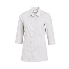 Blouse à manches 3/4 résistant au chlore blanc