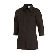 Blouse à manches 3/4 résistant au chlore noir