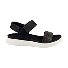 Sandalette Ecco sport en cuir noir
