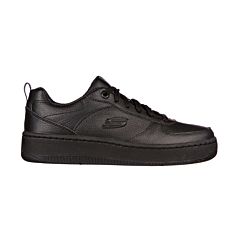 SKECHERS SPORT COURT 92 Schnürschuh für Damen schwarz