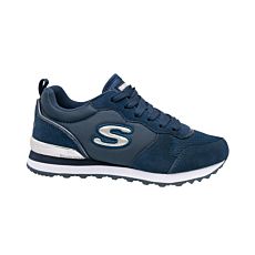 Chaussure de jogging à lacer rétro SKECHERS pour dames marine