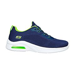SKECHERS Schnürschuh für Damen mit Strick marine