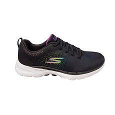 Chaussure à lacer SKECHERS GO WALK 6 pour dames noir