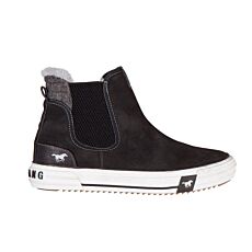 Mustang Sneaker für Damen aus Softmaterial schwarz