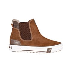 Mustang Sneaker für Damen aus Softmaterial cognac