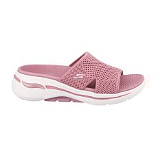 SKECHERS GO WALK Slide rosa