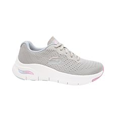 Chaussure à lacer SKECHERS dames gris clair