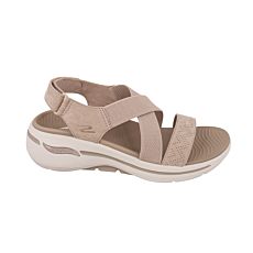 Sandale SKECHERS Go Walk Arch Fit dames taupe