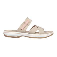 Mule SKECHERS en textile souple naturel