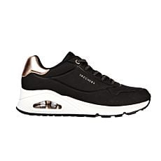 Skechers Uno – Shimmer Away Sneaker für Damen schwarz