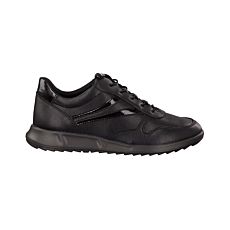 Modischer Tamaris Sneaker aus Softmaterial schwarz