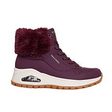 Botte à lacer SKECHERS Street Uno - Stand on Air pour dames bordeaux