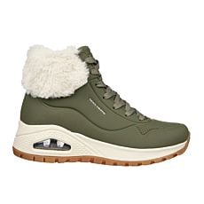 Botte à lacer SKECHERS Street Uno - Stand on Air pour dames olive