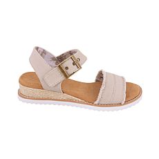 SKECHERS Sandalette für Damen aus Textil taupe